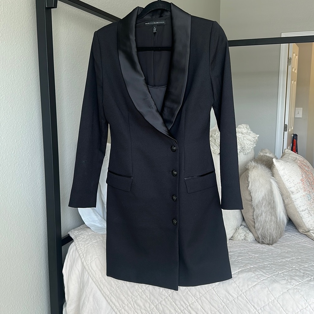 Blazer slip dress